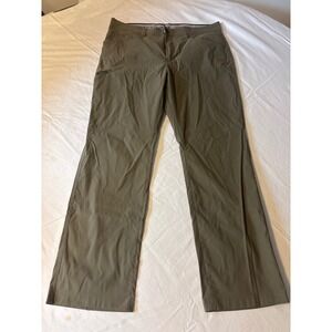 Orvis Performance Pants Mens 36x30 Green  Hiking Outdoor Trousers